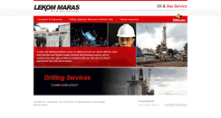 Desktop Screenshot of lekom-maras.com